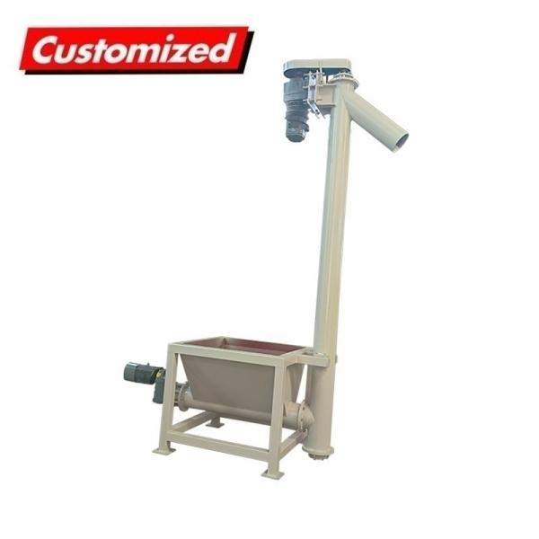 Granule Conveying Vertical Screw Auger Feeder Electric With High Strength