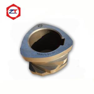 Buy cheap 3 Flighted Single Spline Co-Rotating Parallel Twin Screw Extruders Machine Parts 71mm OD W6Mo5Cr4V2 Material from wholesalers