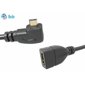 Buy cheap Angled Micro HDMI Male to HDMI Female Cable Adapter Connector 4 Directions Up-Down-Left-Right+1pcs Straight from wholesalers