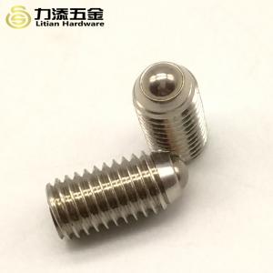 Buy cheap Customize auto M4 ball spring plunger set screw nut allen set precision combination screws lock nuts from wholesalers