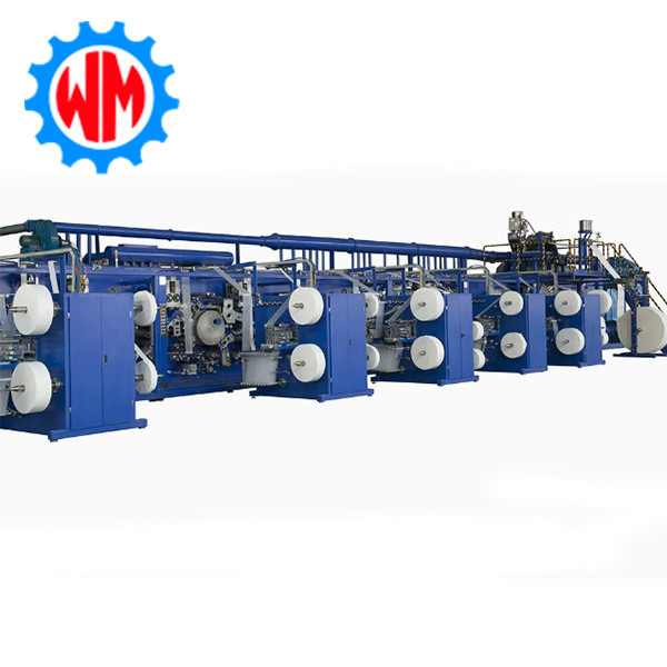 Quality High Efficiency Customized Underpad Making Machine Full Servo Easy Operation for sale