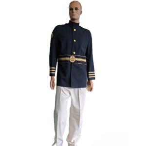 Buy cheap Professional Design Classic Black Color Ceremonial Uniform Suit Set 60 Polyester 40 Viscose from wholesalers