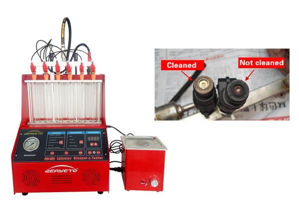 Buy cheap Marine Fuel Injector Cleaning Machine Auto Clean Pressurized Flow Testing 230W from wholesalers