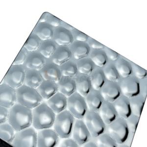 Convex Honeycomb Stainless Steel Sheet Cold Rolled 304 Embossed