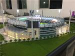 Buy cheap Ho Scale Maquette Stadium With Light , Miniature Football Stadium Model from wholesalers
