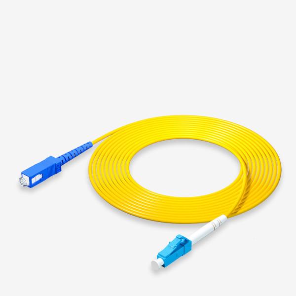 Buy cheap 3.0mm Fiber Jumper Cable SC UPC TO SC UPC SM Fiber Optic Patch Cord from wholesalers