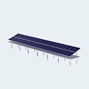 Buy cheap Screw Pile Solar Panel Ground Mounting Systems Wide Application from wholesalers