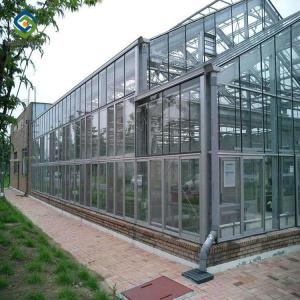 Buy cheap Vegetable Fruits 0.4KN/M2 9.6m Multi Span Greenhouse from wholesalers