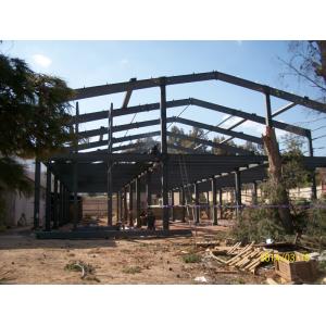 Buy cheap Adjustable Large Span Metal Modular Mobile Steel Structure Warehouse Prefabricated from wholesalers