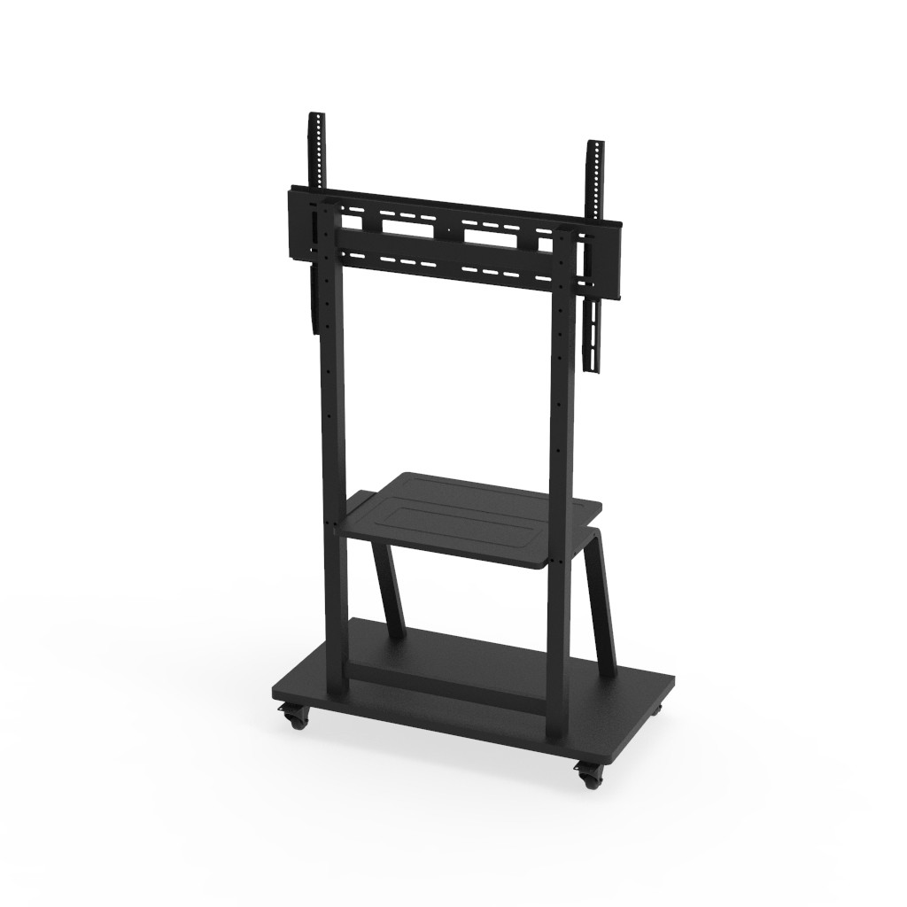 Buy cheap Modern Rolling Smart Board Floor Stand Tilt Adjustable Steel Mount from wholesalers