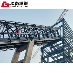 Light Weight Steel Truss Bridge Large Span Building Metal Frame