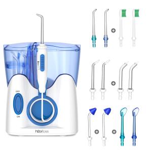Buy cheap Portable Rechargeable 800ml Desktop Dental Flosser Big Water Tank Oral Cleaner Waterproof Style Wholesale Household Water Flosser from wholesalers