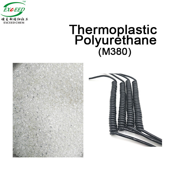 Transparent Thermoplastic Polyurethane Polyether Based TPU 80 Shore A M380