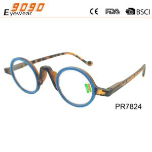 Buy cheap 2019 new design round shape reading glasses with spring hinge,suitable for men and women from wholesalers
