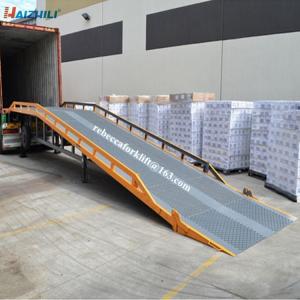 Buy cheap Mechanical Container Yard Ramp 8 Ton Convenient Maintenance Solid Structure from wholesalers