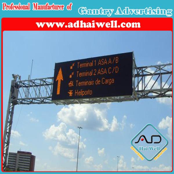 Buy cheap Gantry Cross Road Traffic Billboard LED Screen Sign from wholesalers