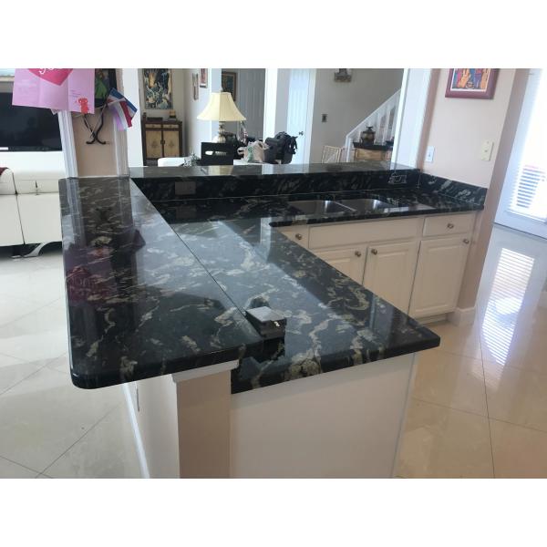 Quality Commercial kitchen remodelling Customized engineering Quartz Stone Countertops for sale