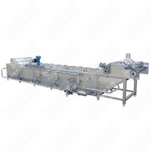 Blanching machine for vegetable and seafood blanching machine for raw oyster