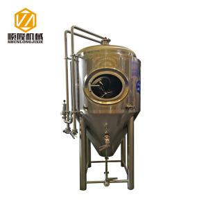 Buy cheap 500L Mini Beer Brewery Equipment 2mm Exterior Shell Turnkey / Customeized Plants Type from wholesalers
