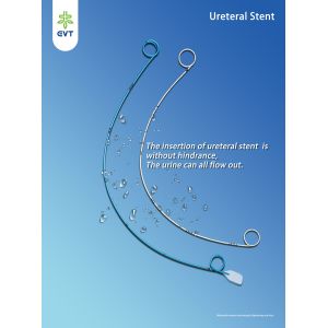 Buy cheap Larger Diameter Ureteral Stent Placement Hydrophilic Allium Stent Surgical Supplies from wholesalers