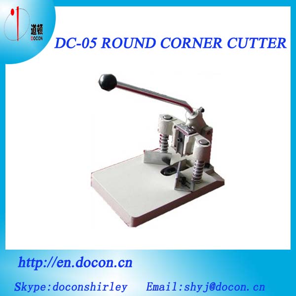 Buy cheap DC-05 manually round corner cutter from wholesalers