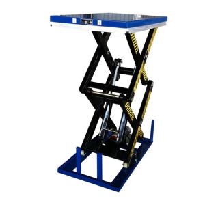 SGS Double Scissors Heavy Duty Scissor Lift Platform 2 Ton Max Height 1780mm