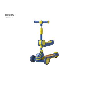 Buy cheap PU Flashing Wheel Baby Kick Scooter With Adjustable Height Handle from wholesalers