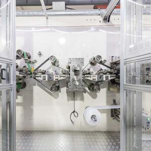 Quality Assurance 1200pcs/min Sanitary Pad Making Machine with Customized