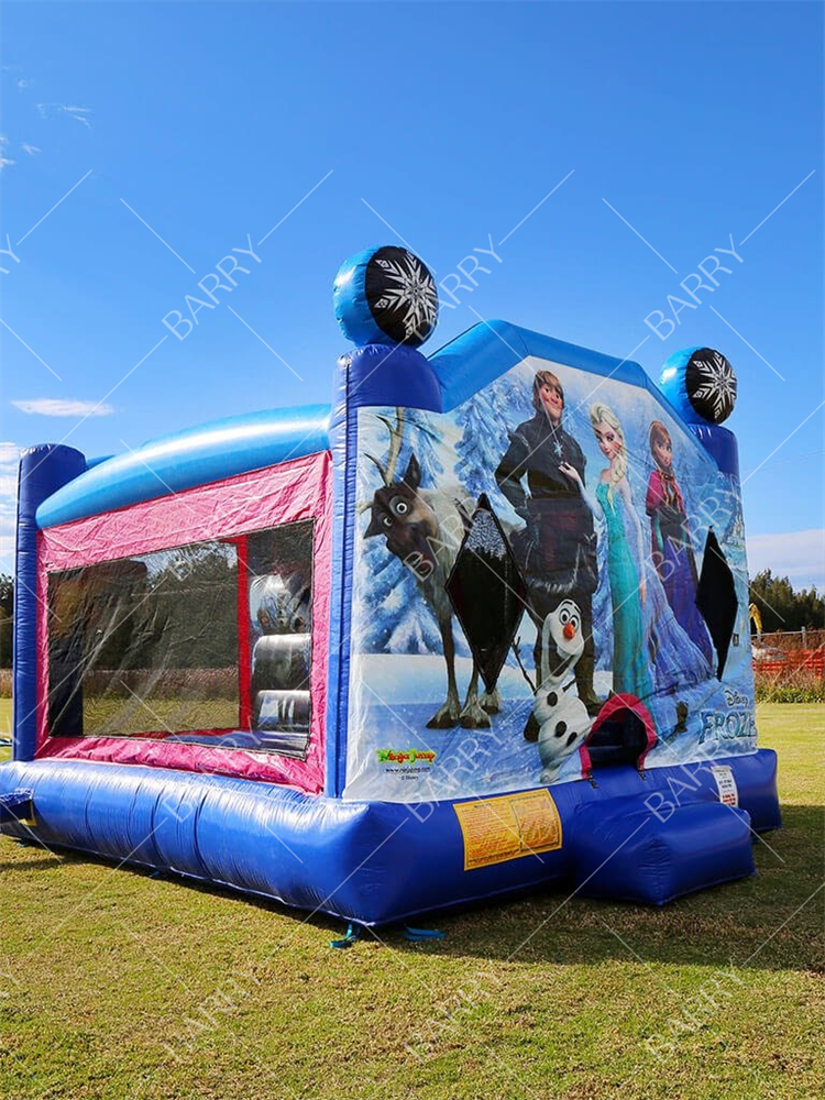 Commercial Grade Inflatable Frozen Jumping Castle Frozen Bounce House Inflatable