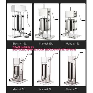 Buy cheap Electric Sausage Filling Machine Stuffer Vacuum Stuffers For Home Commercial Sausage Maker from wholesalers