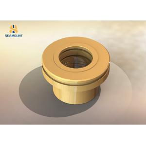CNC Machining Flanged Bronze Bushings Rust Resistant Non Standard