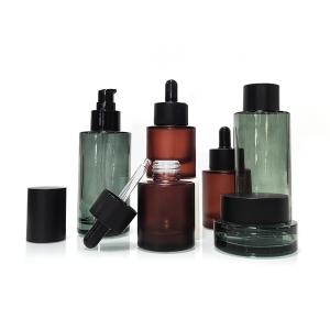 Buy cheap Custom Logo Empty Cosmetic Bottles 30ml Frosted Serum Bottle from wholesalers