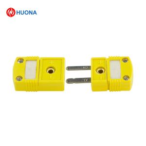 Buy cheap Thermocouple Type K Middle Size Connector Round Chromel Alumel Pin Thermometer Plug ANSI from wholesalers
