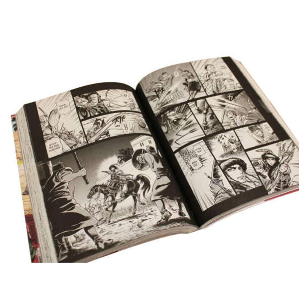 Quality A4 Holographic Matte Coating Comic Book Printing For Children for sale