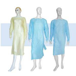 Buy cheap Ultraviolet Light Disinfecting Reinforced Disposable Surgical Gown from wholesalers