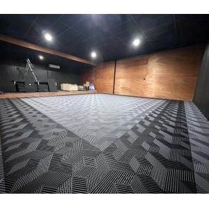 Buy cheap 18mm Interlocking Workshop Flooring UV Resistant Plastic Garage Tiles from wholesalers