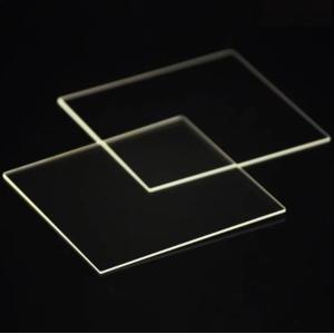 Customized Quartz Glass Plate for Optical Square and Round