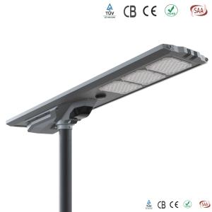 60W 75W 90W 110W IP65 2 Years Warranty LED Solar Street Light For Garden School