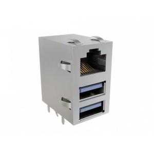 Buy cheap RJE361883201 Connectors 8POS RJE36 Series Combo-Stacked Modular Jack Connector from wholesalers