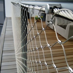 Buy cheap Wire Rope Stainless Steel Ferrule Mesh For Railing Refurbishment product