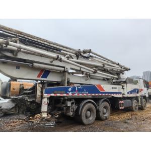Stocked 49m Used Concrete Boom Pump with High Capacity and Cylinder Type