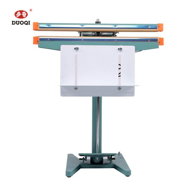 Quality 450 mm Foot Sealer DUOQI PFS-450*2 with Impulse Film PE Bag Sealing and Medical Suit for sale