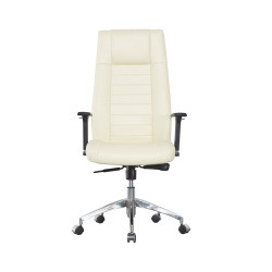Buy cheap High Back With Visitor Chair  Pu Office Chair With Black Pu Casters from wholesalers