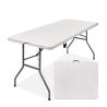 Buy cheap Custom 4ft 6ft 8ft Cheap Round Foldable Table Portable Folding White Round Tables For Events Wedding from wholesalers