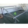 Buy cheap Universal Solar Panel Pole Mount Bracket Anodized Aluminum for Solar Power Plant from wholesalers