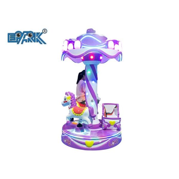 Buy cheap Swing Electric Kiddy Ride Machine Three Sweetheart Carouse from wholesalers