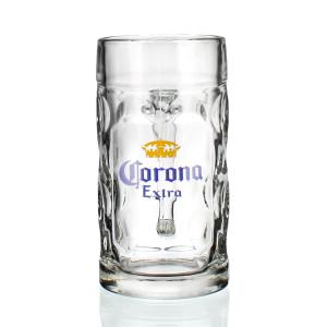 Buy cheap Wholesale customized German style oversized glass handheld beer mug from wholesalers