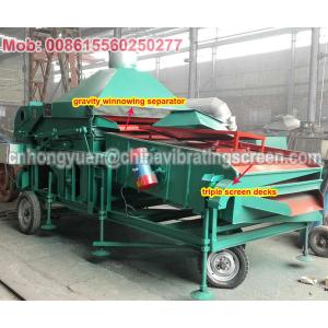 Buy cheap gravity screener wheat cleaning process vibration seed selector machine from wholesalers
