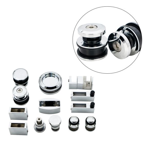 Modern Design Stainless Steel Sliding Door System Hardware for 10-12mm Thick