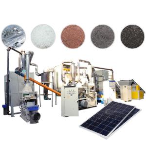 Buy cheap High Separation Rate Aluminum Frame Removing Machine for Photovoltaic Panel Recycling from wholesalers